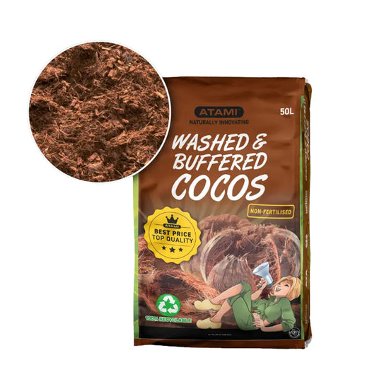 Кокосов Субстрат 50л - Atami Cocos Washed & Buffered