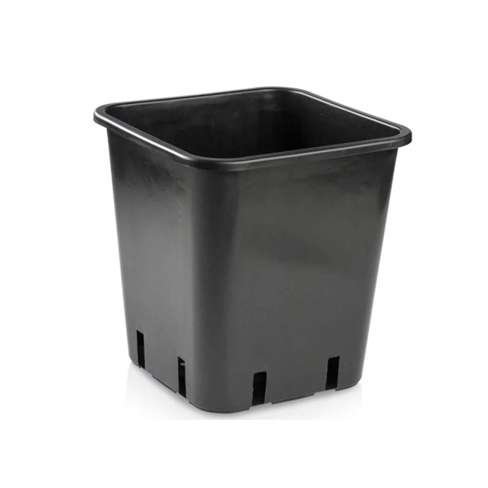 Vega Black 11L - Квадратна саксия