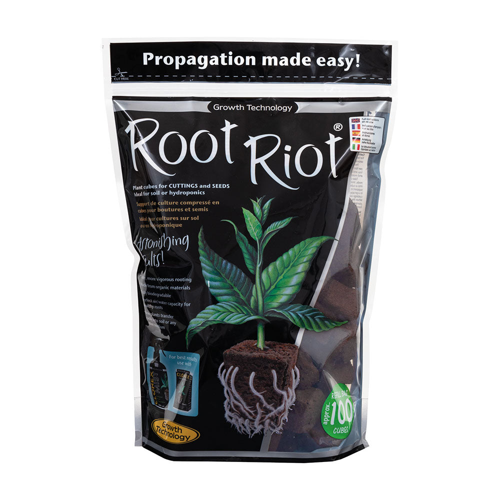 Root Riot, Clonex, Formulex cutting kit + propagator