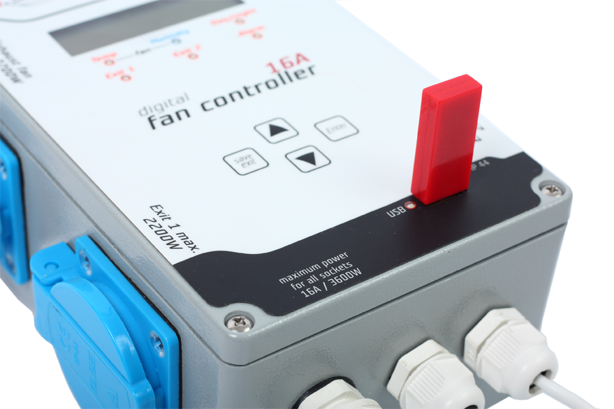 Вентилаторен контролер 16А (2Fan-2switch)
