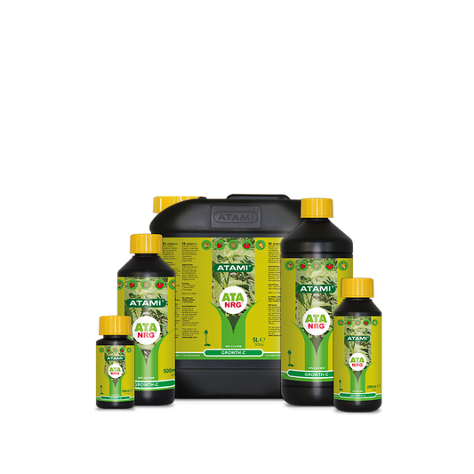 All ATA NRG Growth C products on transparent background