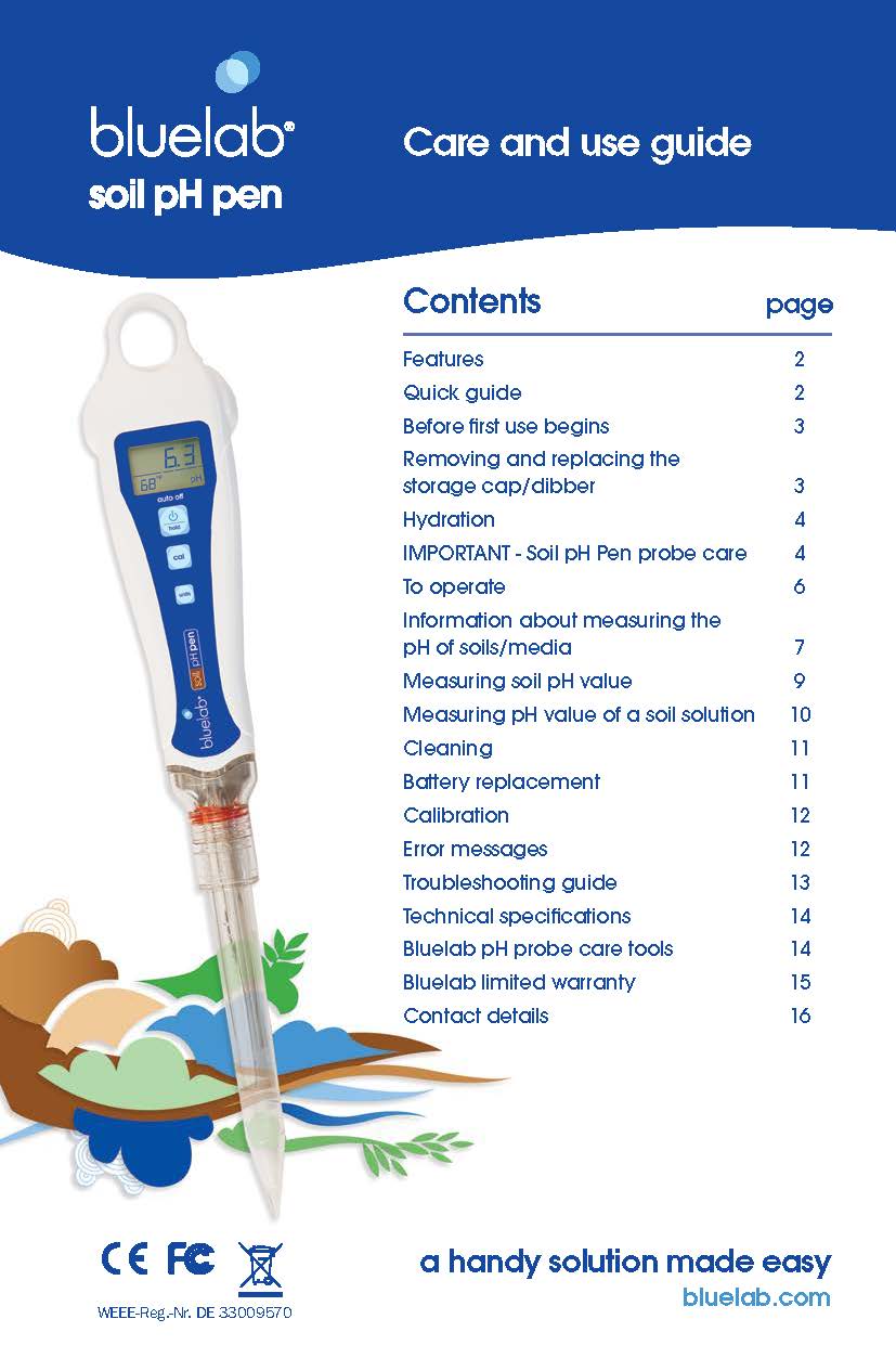 BlueLab Soil pH Pen