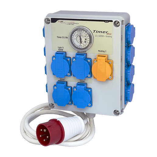Timer Box II 12x600W Трифазен + Охлаждане