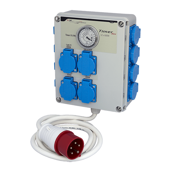 Timer Box II 12x600W трифазен