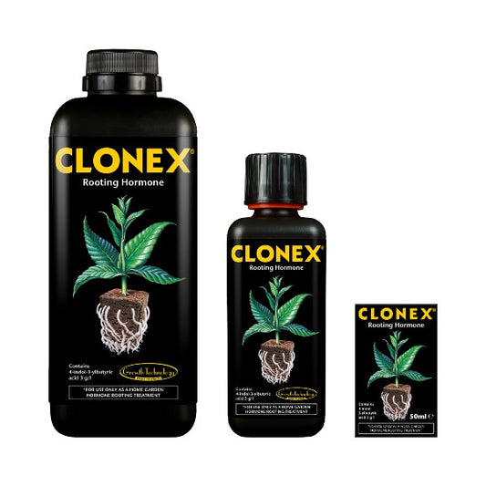 Clonex gel family - three bottles of different size