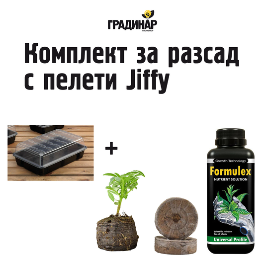 Комплект за разсад с Jiffy 40 бр.