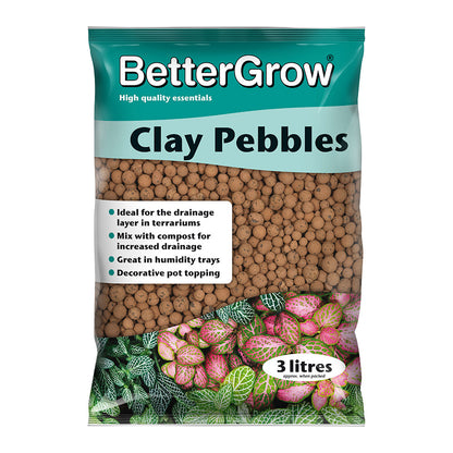 BetterGrow Clay Pebbles plant clay