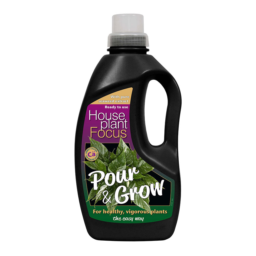 Houseplant Focus Pour & Grow 1L - Готов разтвор за стайни растения