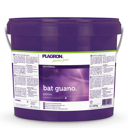 Bat Guano, тор от прилепи 5 л. на бял фон